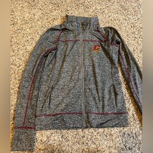 CMU Zip up Athletic Long Sleeve with zip up pockets